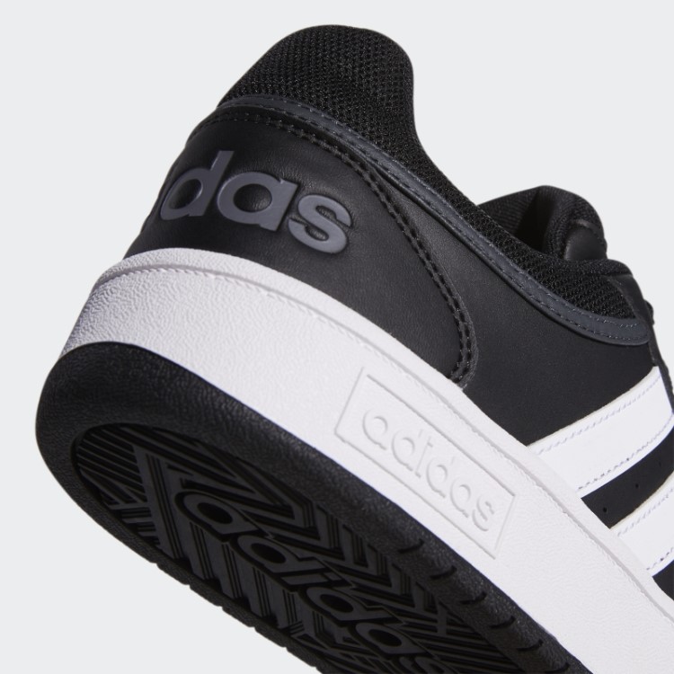 Adidas Hoops 3.0 Preto Baixo Clássico Sapatos Vintage