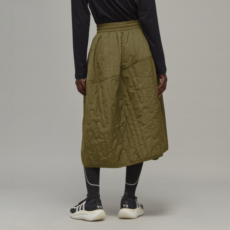 Fashion Adidas Y-3 Saia Clássica Leve Acolchoada