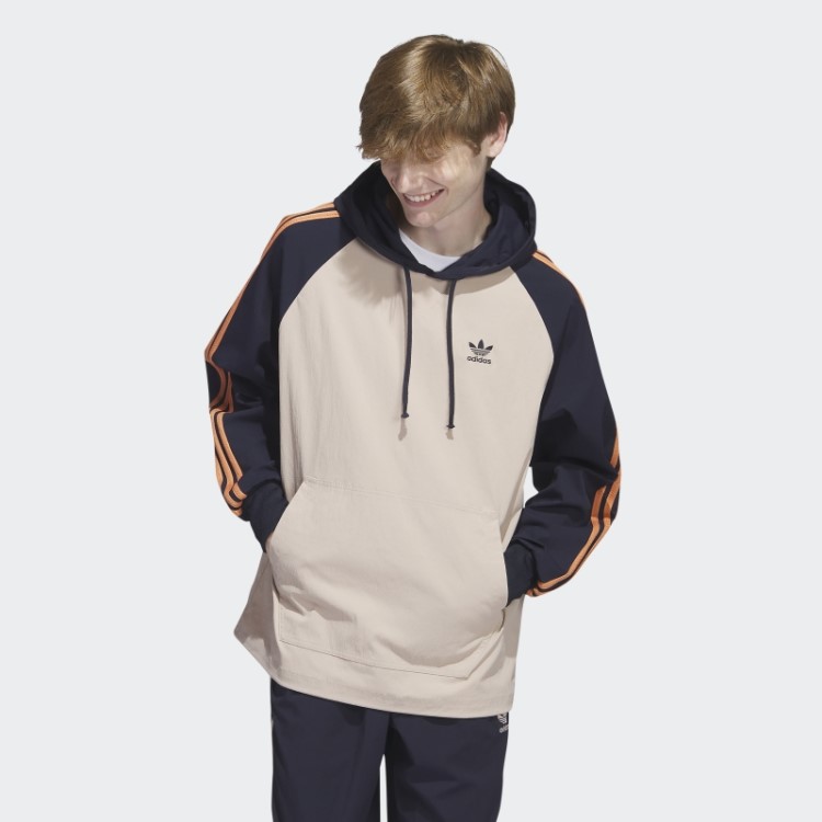 Blusão Taupe Sst Com Capuz Adidas