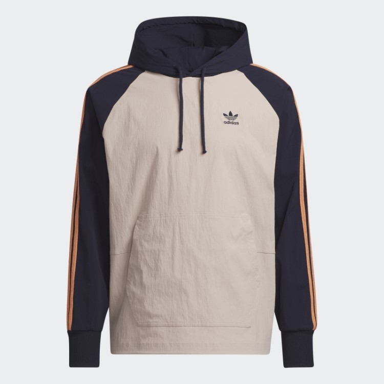 Blusão Taupe Sst Com Capuz Adidas