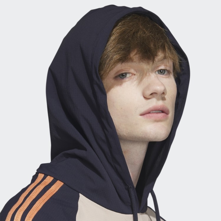 Blusão Taupe Sst Com Capuz Adidas
