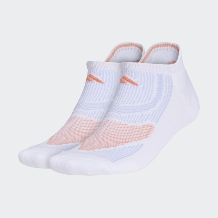 Meias Brancas Superlite Performance No-show 2 Pares Adidas