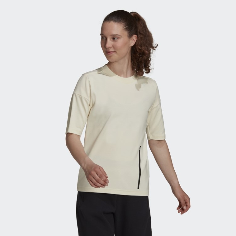 Adidas Z.n.e. Camiseta Esportiva Branca Quente