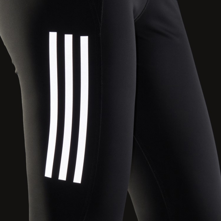 Legging De Corrida Adidas Black Own The Run 7/8