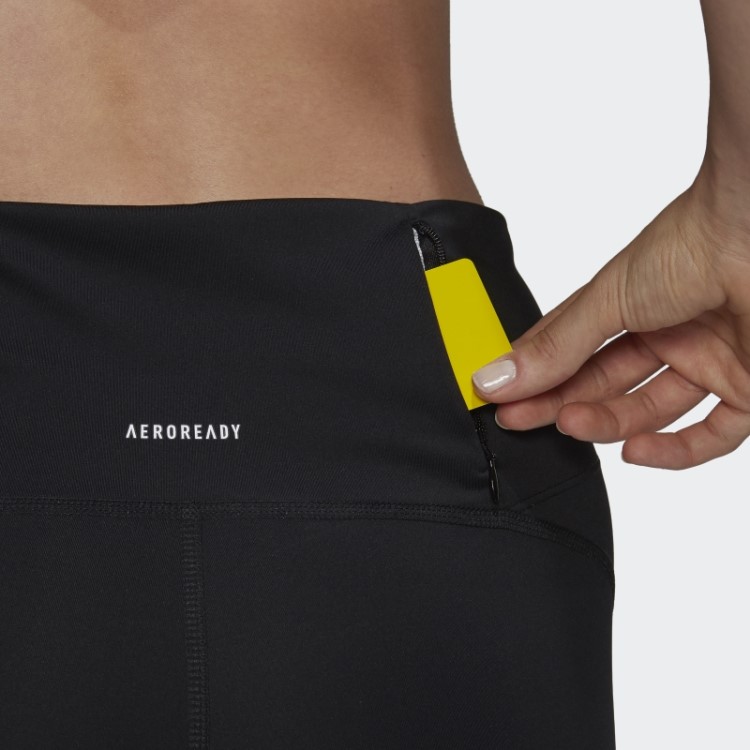 Legging De Corrida Adidas Black Own The Run 7/8