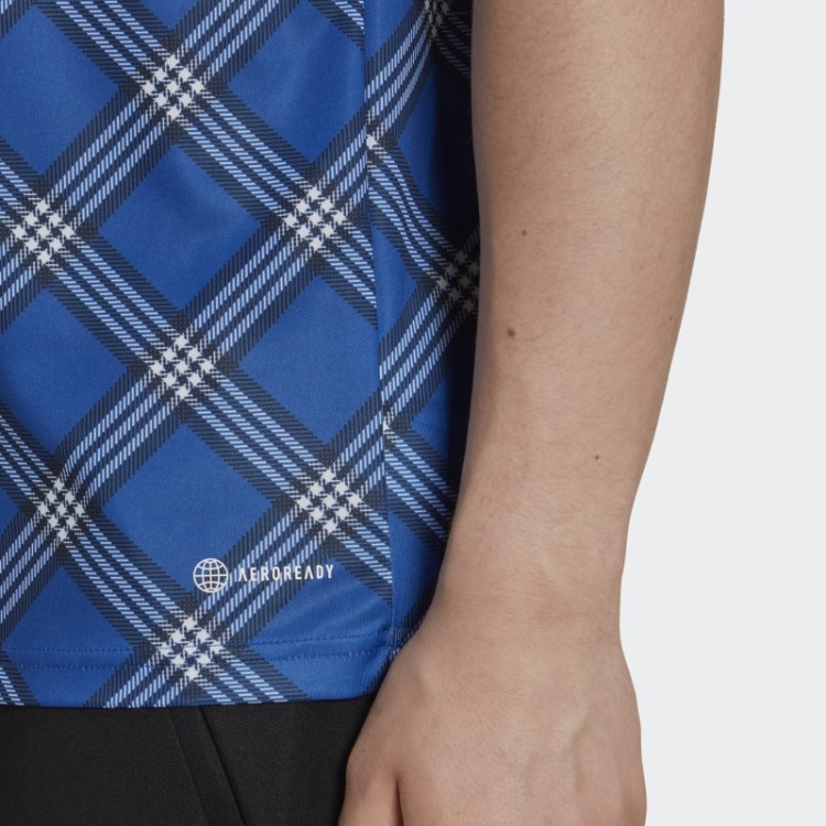Camisa Tiro Azul Royal Adidas