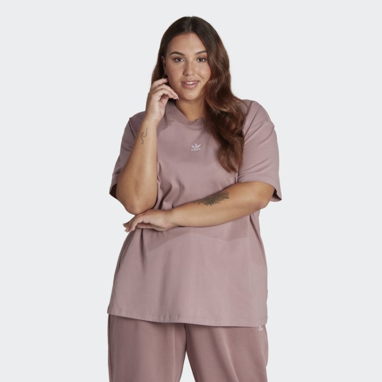 Camiseta (tamanho Grande) Adidas Roxa