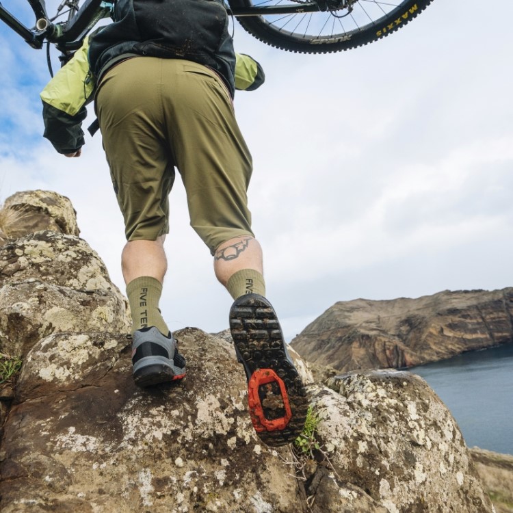 Tênis De Mountain Bike Five Ten Trailcross Clip-in Adidas Orbit Verde