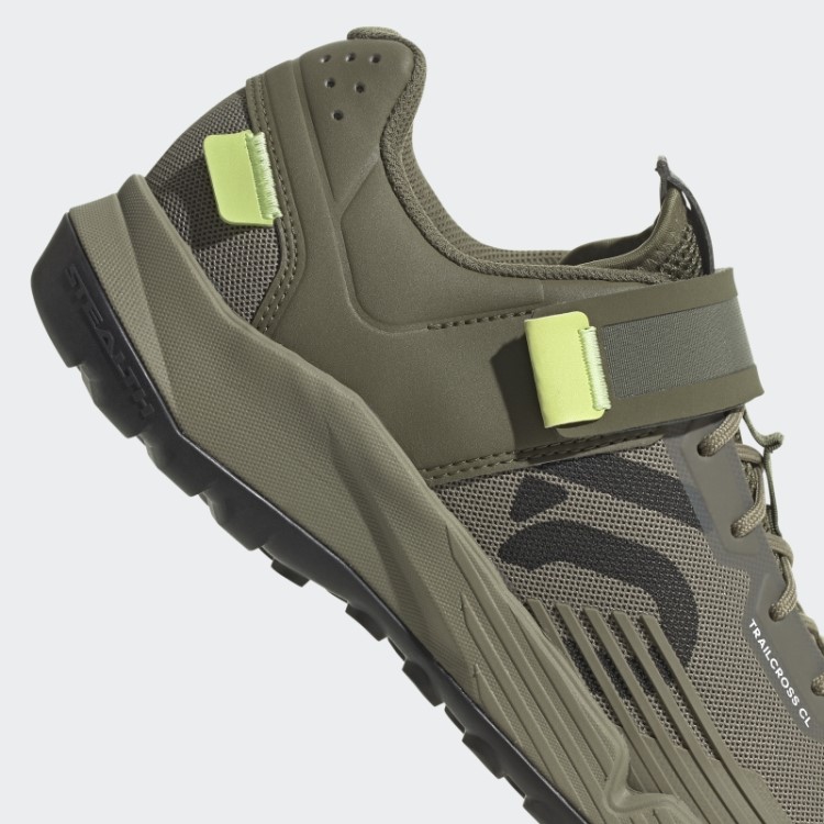 Tênis De Mountain Bike Five Ten Trailcross Clip-in Adidas Orbit Verde