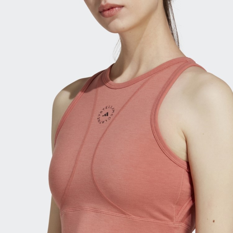 Adidas By Stella Mccartney Truestrength Yoga Crop Top Earth