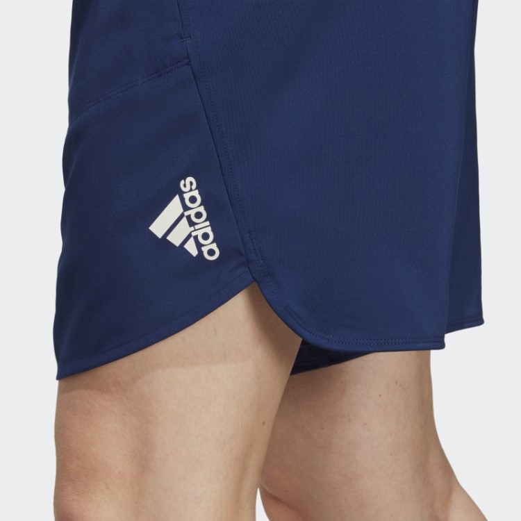 Bermuda Adidas Azul Escura Projetada Para Treino