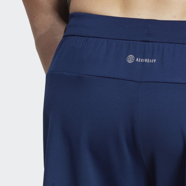 Bermuda Adidas Azul Escura Projetada Para Treino