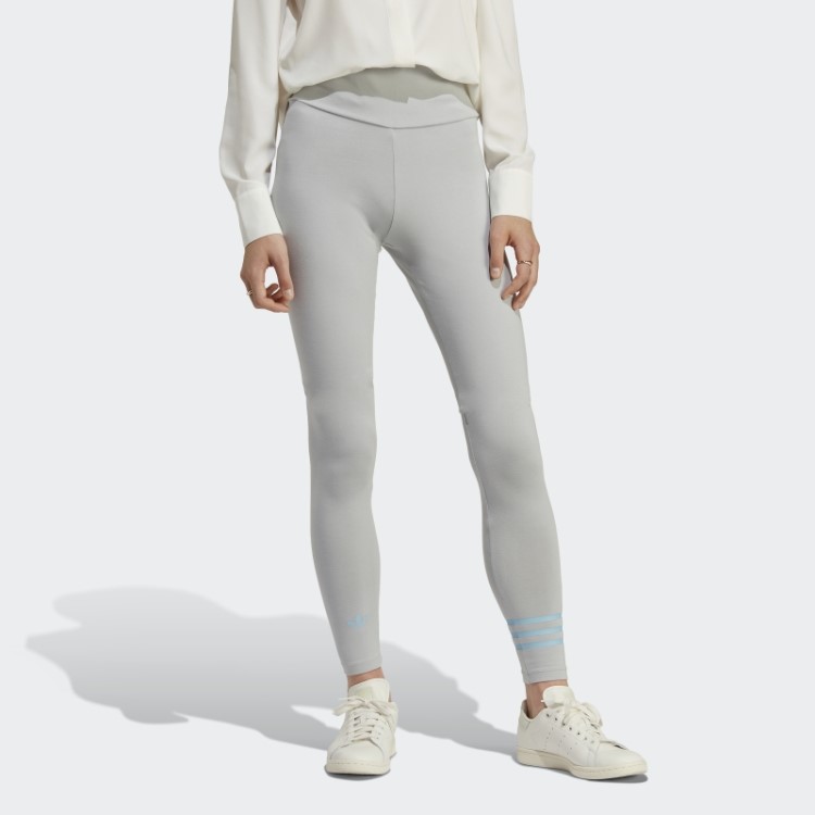 Adicolor Neuclassics Leggings De Comprimento Total (tamanho Grande) Adidas Onix