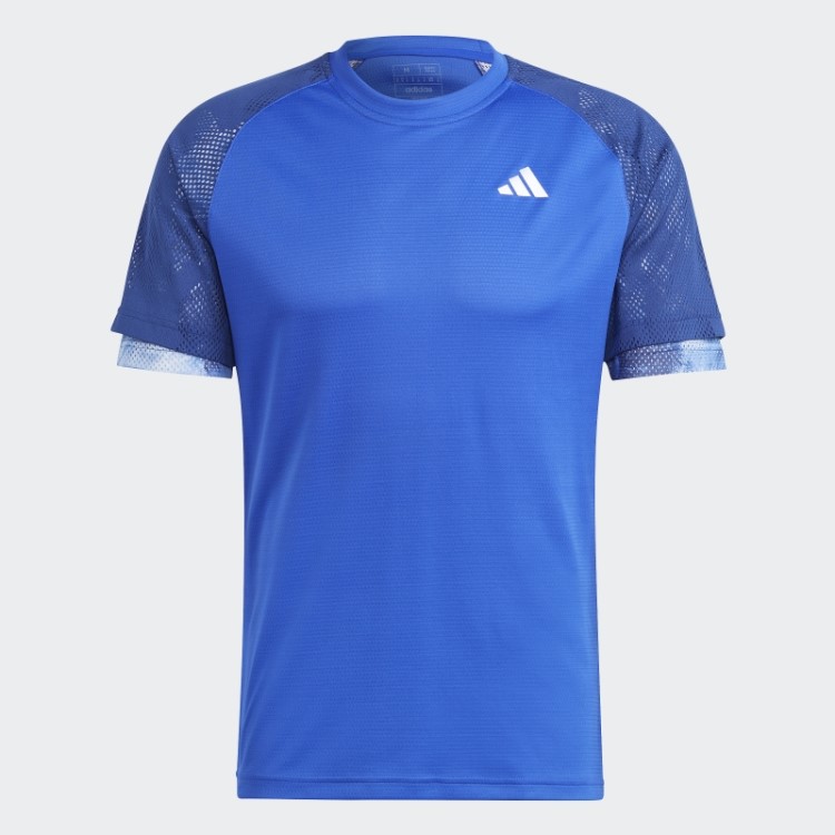 Camiseta Melbourne Tennis Heat.rdy Raglan Azul Adidas