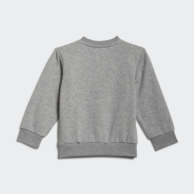 Conjunto De Tripulação Adicolor Cinza Médio Adidas