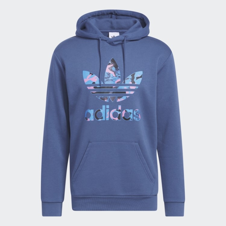 Moletom Com Capuz Adidas Steel Camo Series