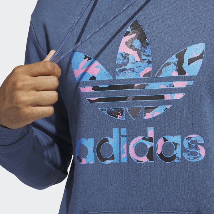 Moletom Com Capuz Adidas Steel Camo Series