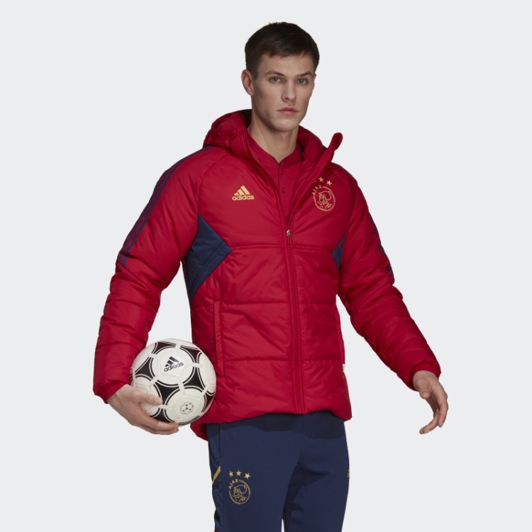 Ajax Amsterdam Condivo 22 Jaqueta De Inverno Adidas Vitória Vermelho