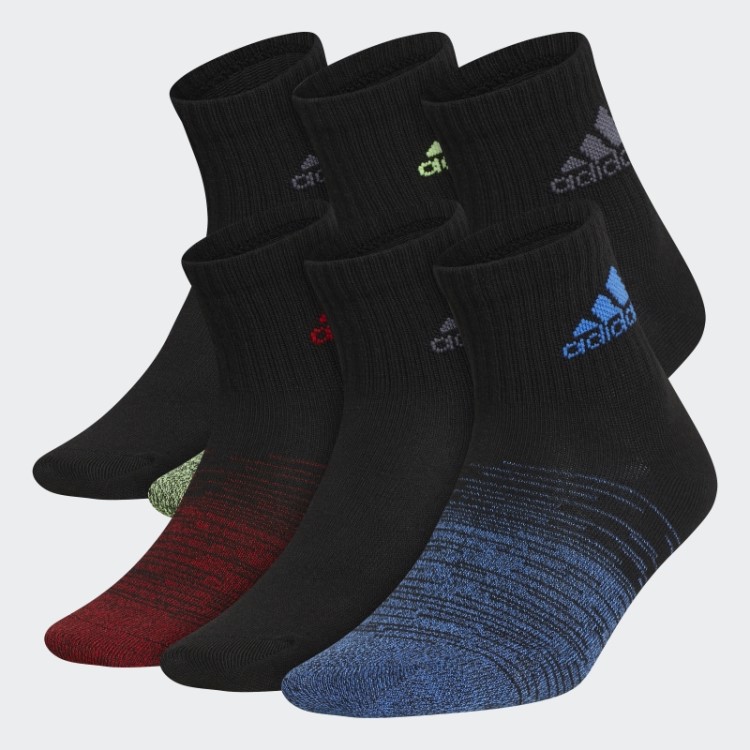 Distintivo Adidas Superlite Preto De Meias Esportivas 6 Pares