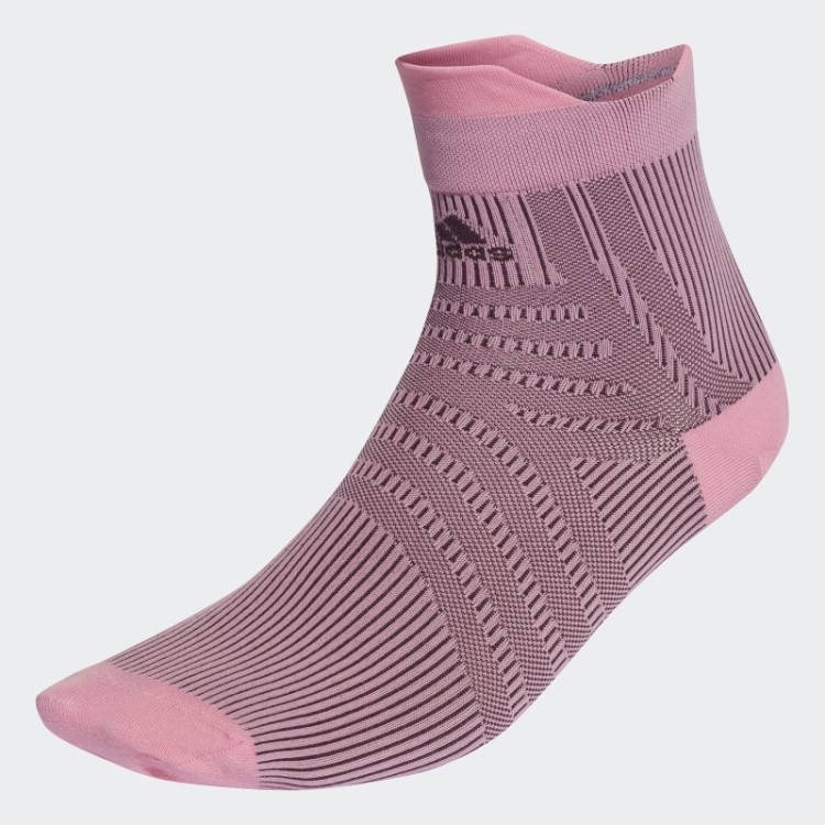 Meias Rosa Adidas Performance Graphic Quarter