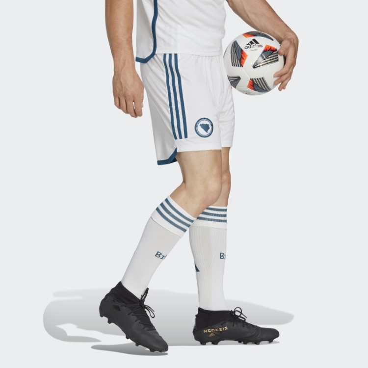 Calção Bósnia 22 Away Branco Adidas