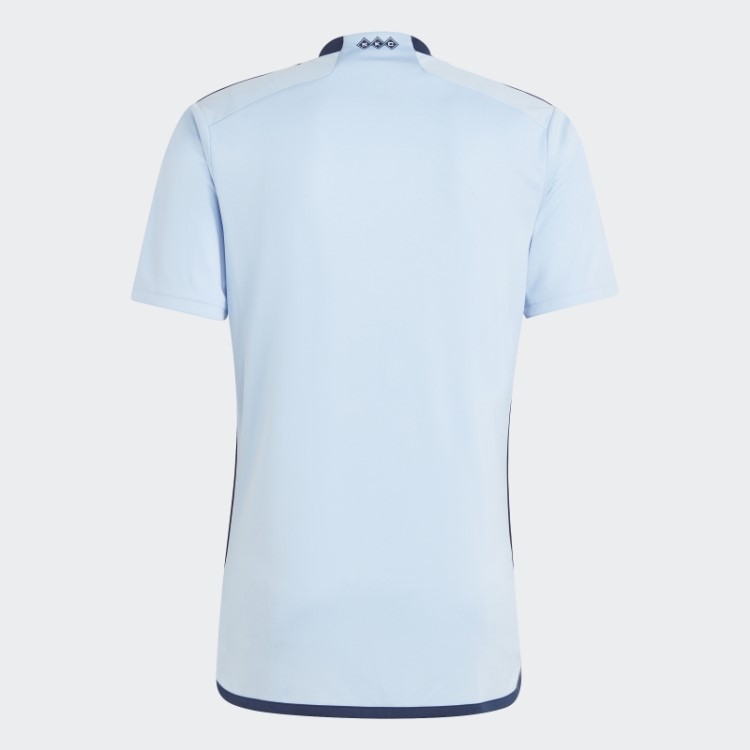 Camisa Azul Brilhante Da Adidas Kansas City 23/24 Home