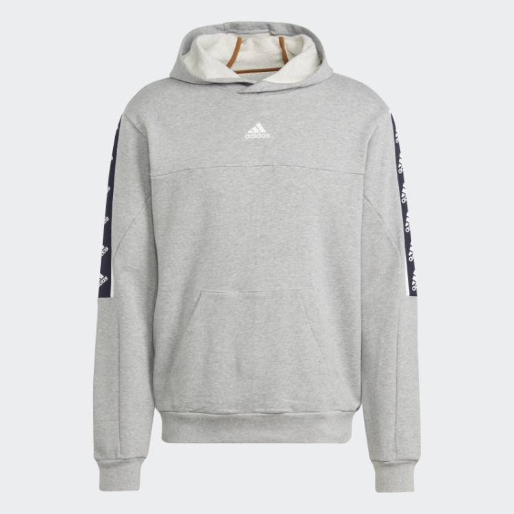 Brandlove Hoodie Cinza Médio Adidas