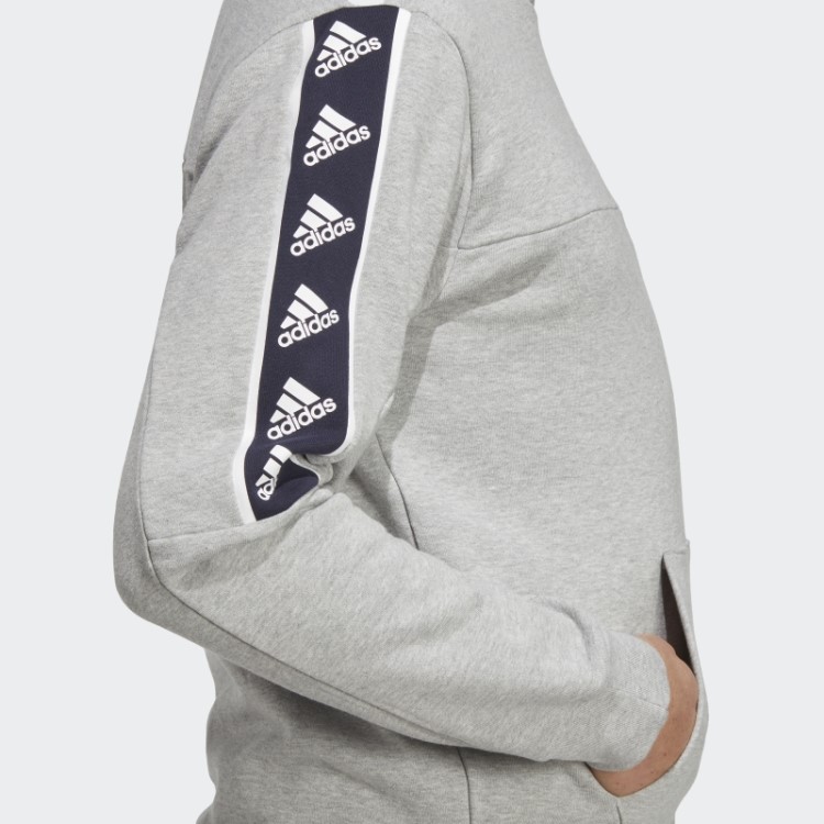 Brandlove Hoodie Cinza Médio Adidas