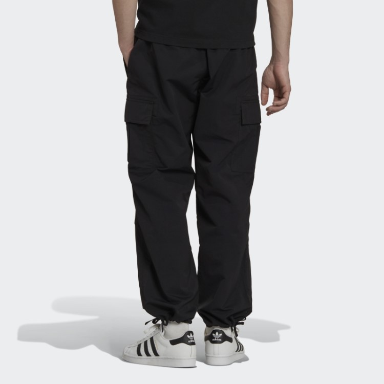 Calça Cargo Preta Adicolor Contempora Adidas