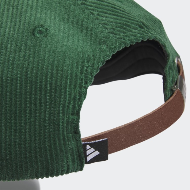 Chapéu De Corda De Cinco Painéis De Couro De Veludo Verde Escuro Adidas