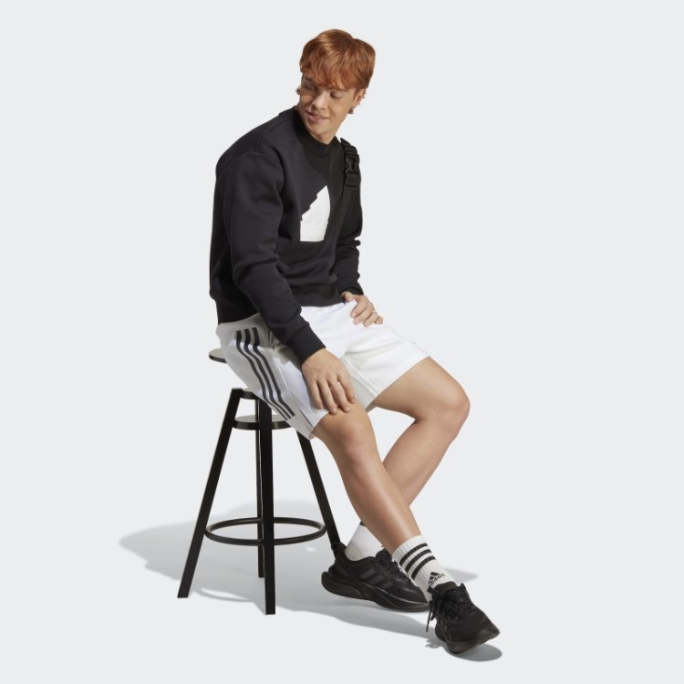 Adidas Future Icons Badge Of Sport Crew Sweatshirt Black
