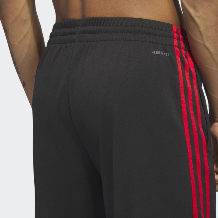 Shorts De Basquete Legends 3 Listras Preto Adidas