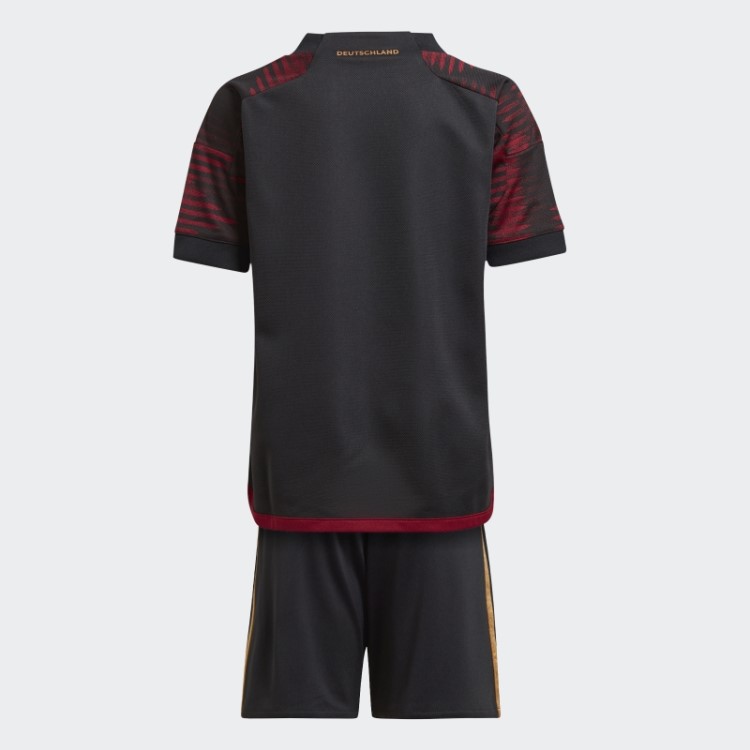 Alemanha 22 Away Mini Kit Preto Adidas