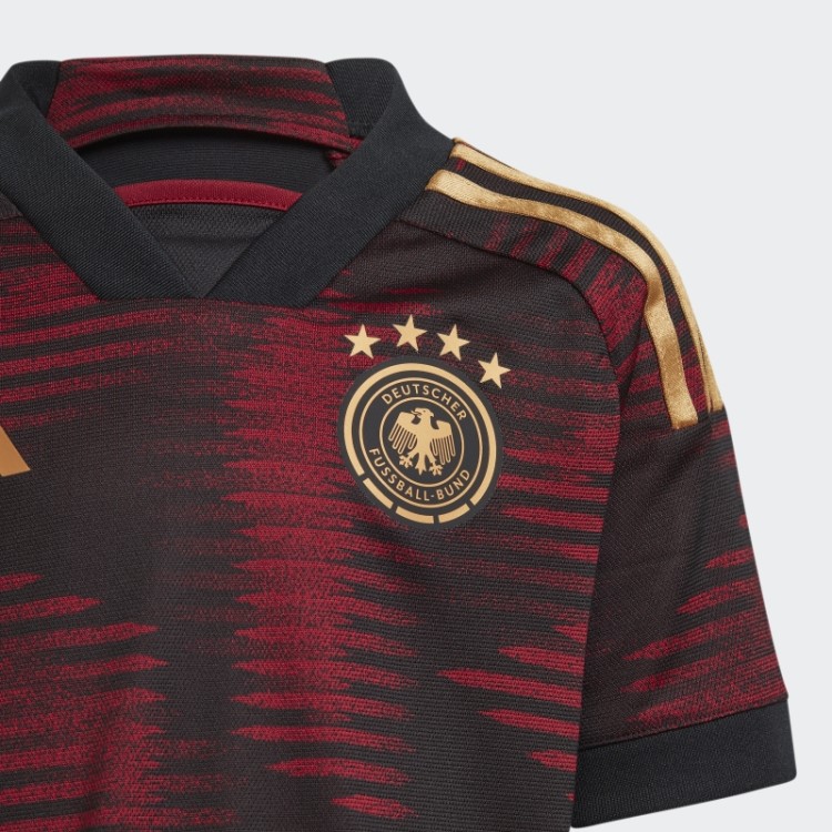 Alemanha 22 Away Mini Kit Preto Adidas