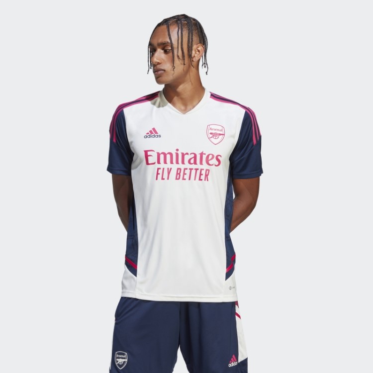 Camisa De Treino Branca Adidas Arsenal Condivo 22