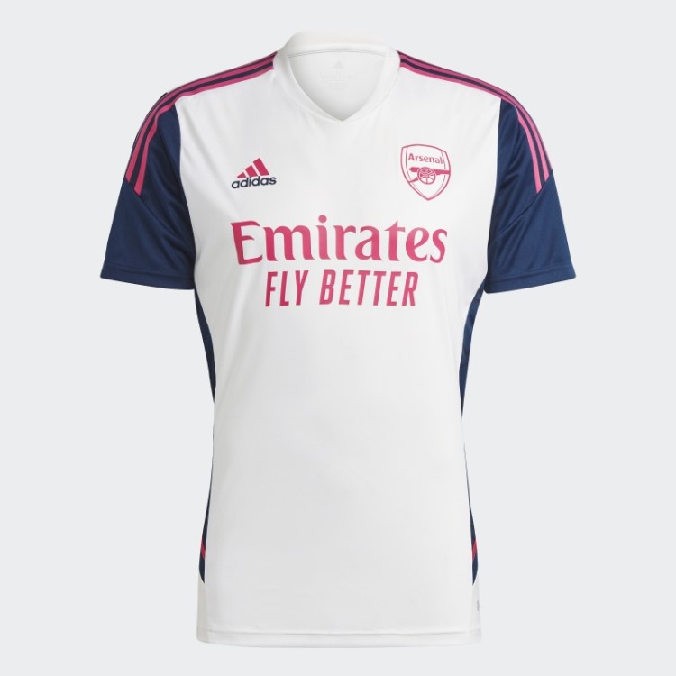 Camisa De Treino Branca Adidas Arsenal Condivo 22