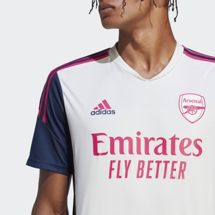 Camisa De Treino Branco Arsenal Condivo 22 Adidas