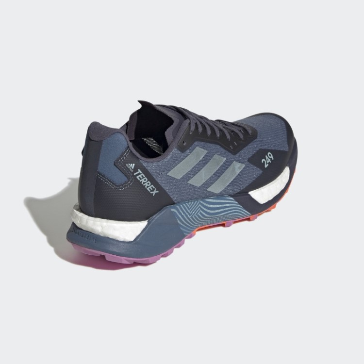Tênis De Corrida Adidas Steel Terrex Agravic Ultra Trail