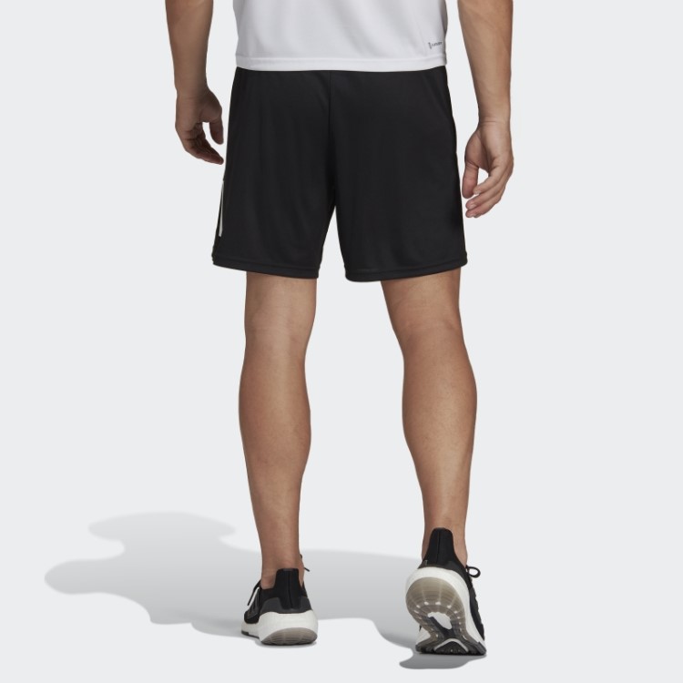 Bermuda De Treino Com Logo Train Essentials Preto Adidas