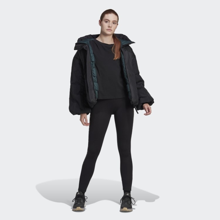 Jaqueta Preta Adidas Terrex Myshelter Cold.rdy