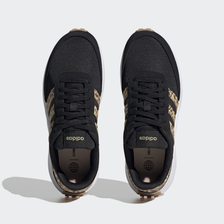Tênis De Corrida Dos Anos 70 Adidas Preto