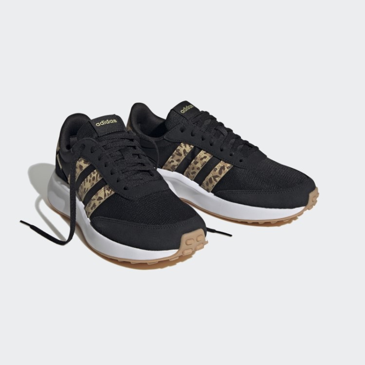 Tênis De Corrida Dos Anos 70 Adidas Preto