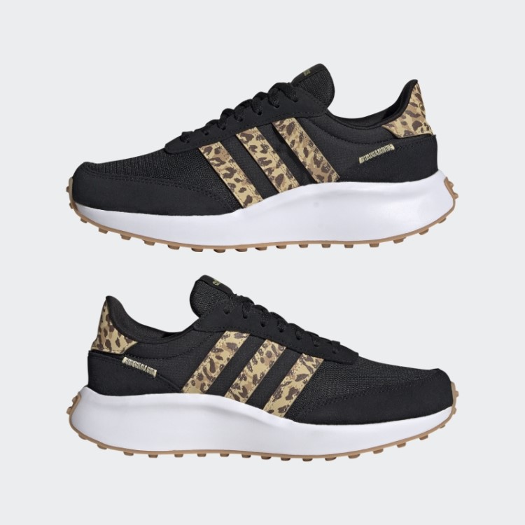 Tênis De Corrida Dos Anos 70 Adidas Preto