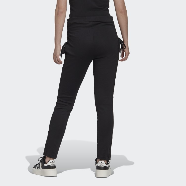 Calça Slim Com Renda Sempre Original Adidas Preta