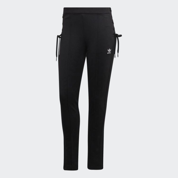 Calça Slim Com Renda Sempre Original Adidas Preta