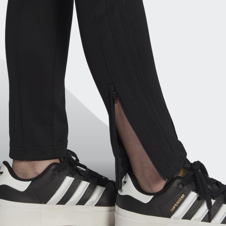 Calça Slim Com Renda Sempre Original Adidas Preta