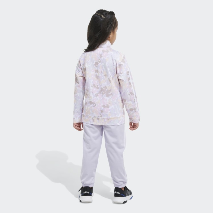 Conjunto Tricô Branco Com Estampa Adidas