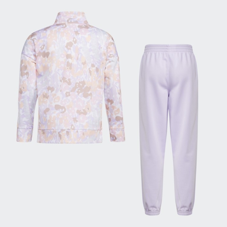 Conjunto Tricô Branco Com Estampa Adidas