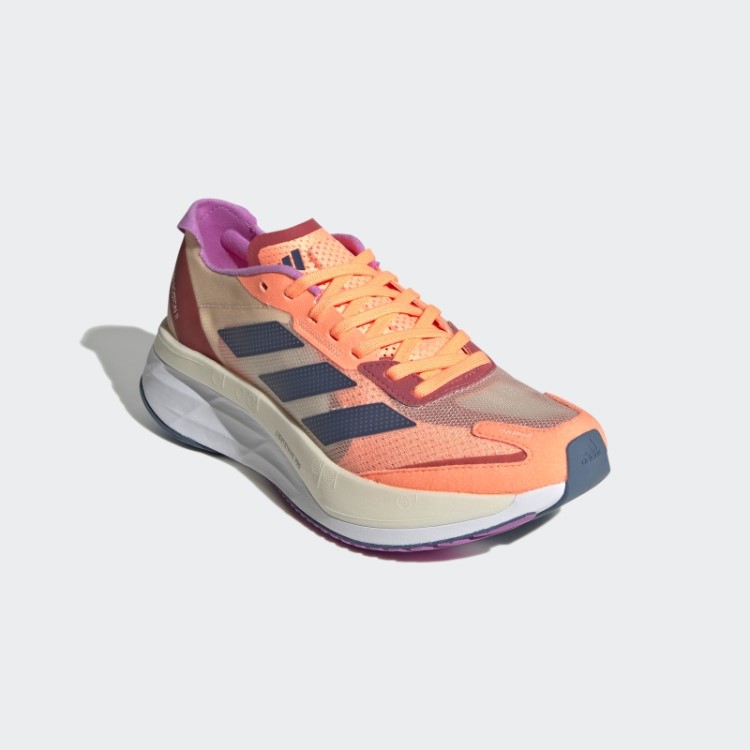 Tênis Beam Laranja Adizero Boston 11 Adidas