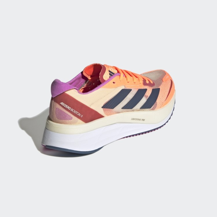 Tênis Beam Laranja Adizero Boston 11 Adidas